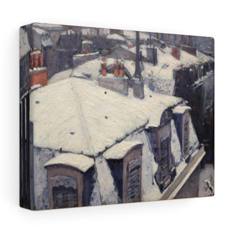   Stretched Canvas,Gustave caillebotte, veduta di tetti (effetto della neve)  -  Stretched Canvas,Gustave caillebotte, veduta di tetti (effetto della neve)  -  Stretched Canvas,Gustave caillebotte, veduta di tetti (effetto della neve)  