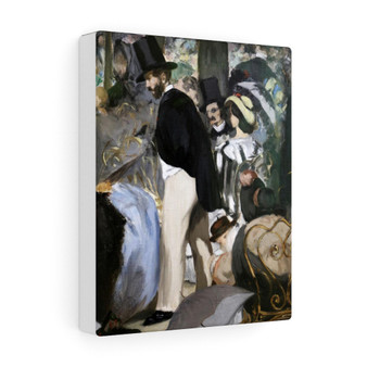 Édouard manet, musica nei giardini  della tuileries  ,  Stretched Canvas,Édouard manet, musica nei giardini  della tuileries  -  Stretched Canvas,Édouard manet, musica nei giardini  della tuileries  -  Stretched Canvas