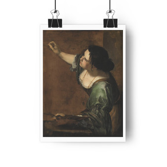 Self,portrait as the Allegory of Painting  ,  Giclée Art Print ,Self-portrait as the Allegory of Painting  -  Giclée Art Print 