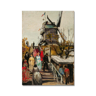 Vincent van Gogh - Le Moulin de blute fin (1886) - Hahnemühle German Etching Print