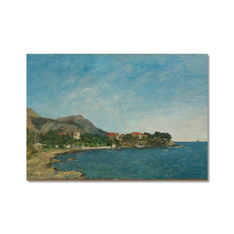 Beaulieu - The Bay of Fourmis ,1892 by Eugène Boudin, French - Hahnemühle German Etching Print -  (FREE SHIPPING)