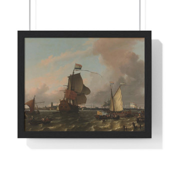 of,War Brielle on the River Maas off Rotterdam, Ludolf Bakhuysen  ,  Premium Framed Horizontal Poster,The Man-of-War Brielle on the River Maas off Rotterdam, Ludolf Bakhuysen  -  Premium Framed Horizontal Poster,The Man-of-War Brielle on the River Maas off Rotterdam, Ludolf Bakhuysen  -  Premium Framed Horizontal Poster,The Man