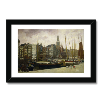 The Damrak, Amsterdam, George Hendrik Breitner, 1903 -  Framed Print