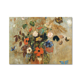 Still Life with Flowers (1905) by Odilon Redon - Hahnemühle German Etching Print -  (FREE SHIPPING)