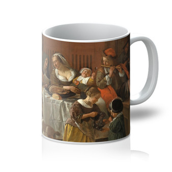 The Merry Family, Jan Havicksz. Steen, 1668 -  Mug