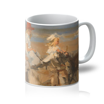 Donkey Rides on the Beach, Isaac Israels, c. 1890 - c. 1901 -  Mug- (FREE SHIPPING)