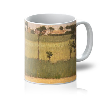 The Outskirts of a Village ca. 1880 Edmond-François Aman-Jean French Mug