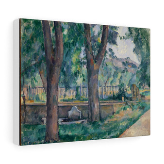  ca. 1885-86, Paul Cezanne, French- Stretched Canvas,The Pool at Jas de Bouffan, ca. 1885,86, Paul Cezanne, French, Stretched Canvas,The Pool at Jas de Bouffan, ca. 1885-86, Paul Cezanne, French- Stretched Canvas,The Pool at Jas de Bouffan