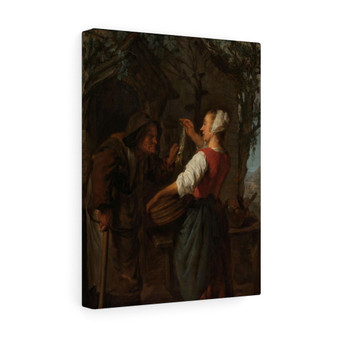 The Herring Merchant, Gabriel Metsu  -  Stretched Canvas,The Herring Merchant, Gabriel Metsu  ,  Stretched Canvas,The Herring Merchant, Gabriel Metsu  -  Stretched Canvas