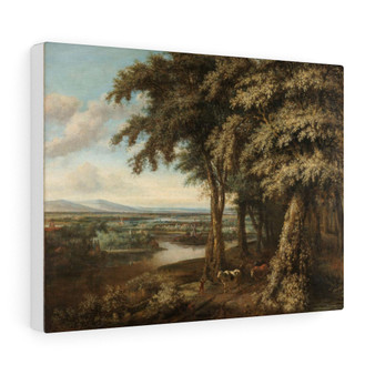  Philips Koninck, 1650 - 1688  -  Stretched Canvas,The Entrance to the Woods, Philips Koninck, 1650 , 1688  ,  Stretched Canvas,The Entrance to the Woods, Philips Koninck, 1650 - 1688  -  Stretched Canvas,The Entrance to the Woods