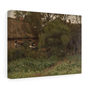  Anton Mauve  -  Stretched Canvas,The Vegetable Garden, Anton Mauve  ,  Stretched Canvas,The Vegetable Garden, Anton Mauve  -  Stretched Canvas,The Vegetable Garden