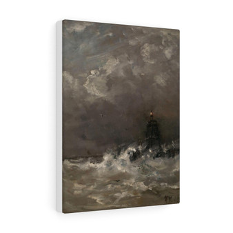  Hendrik Willem Mesdag  -  Stretched Canvas,Lighthouse in the Surf, Hendrik Willem Mesdag  ,  Stretched Canvas,Lighthouse in the Surf, Hendrik Willem Mesdag  -  Stretched Canvas,Lighthouse in the Surf