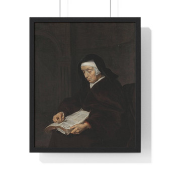   Premium Framed Vertical Poster,Old Woman Contemplating, Gabriel Metsu  -  Premium Framed Vertical Poster,Old Woman Contemplating, Gabriel Metsu  -  Premium Framed Vertical Poster,Old Woman Contemplating, Gabriel Metsu  