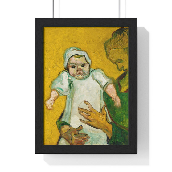Madame Roulin and Her Baby,  Vincent van Gogh Dutch  ,  Premium Framed Vertical Poster,Madame Roulin and Her Baby,  Vincent van Gogh Dutch  -  Premium Framed Vertical Poster,Madame Roulin and Her Baby,  Vincent van Gogh Dutch  -  Premium Framed Vertical Poster