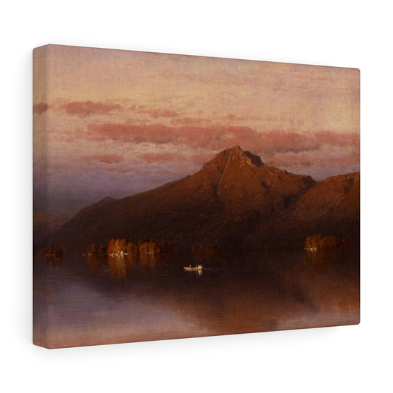Sanford Robinson Gifford, Whiteface Mountain from Lake Placid  ,  Stretched Canvas,Sanford Robinson Gifford, Whiteface Mountain from Lake Placid  -  Stretched Canvas,Sanford Robinson Gifford, Whiteface Mountain from Lake Placid  -  Stretched Canvas