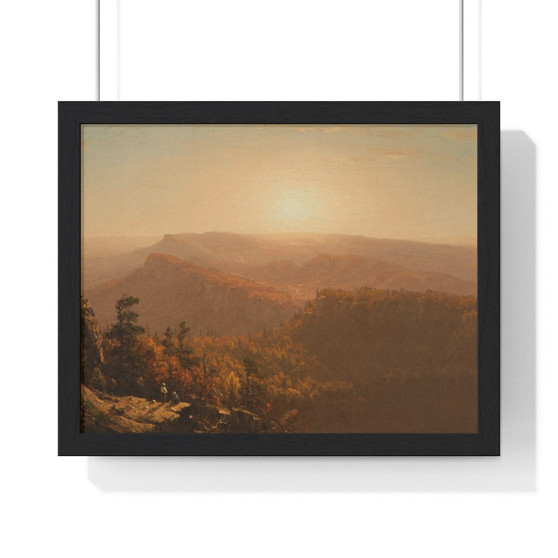 Gifford The Shawangunk Mountains  ,  Premium Framed Horizontal Poster,Gifford The Shawangunk Mountains  -  Premium Framed Horizontal Poster