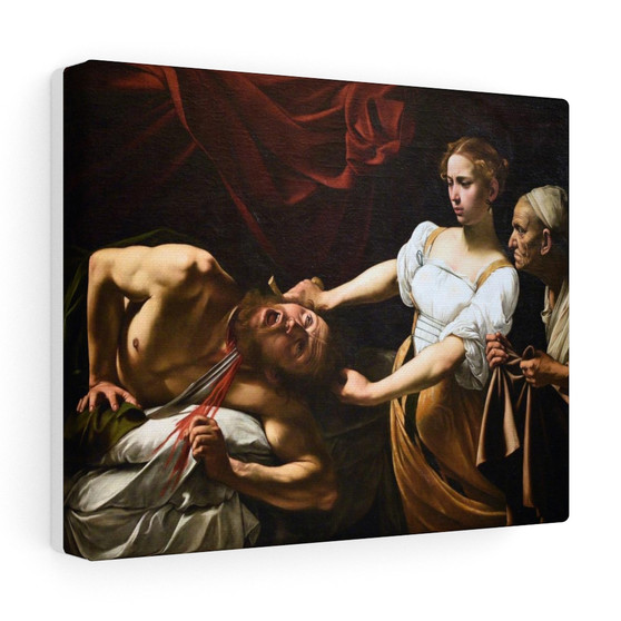 Judith Beheading Holofernes, Caravaggio  ,  Stretched Canvas,Judith Beheading Holofernes, Caravaggio  -  Stretched Canvas,Judith Beheading Holofernes, Caravaggio  -  Stretched Canvas