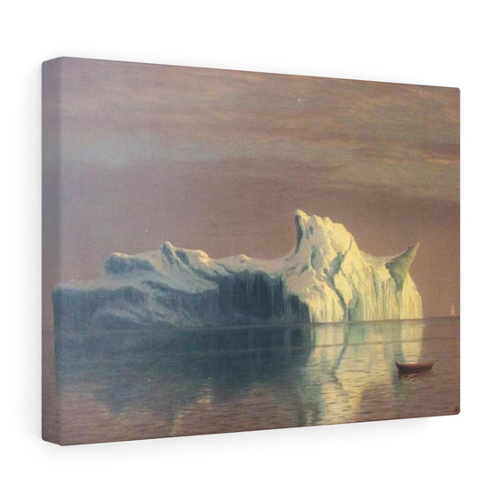 Bierstadt, The Iceberg  ,  Stretched Canvas,Bierstadt, The Iceberg  -  Stretched Canvas,Bierstadt, The Iceberg  -  Stretched Canvas