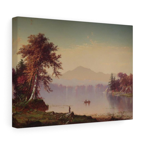 View of Mount Washington by Alfred Thompson Bricher  ,  Stretched Canvas,View of Mount Washington by Alfred Thompson Bricher  -  Stretched Canvas