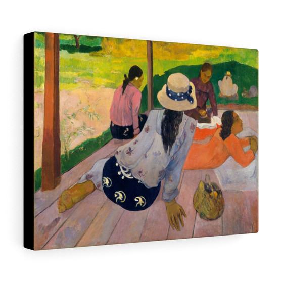  Stretched Canvas,The Siesta, ca. 1892-94, Paul Gauguin, French - Stretched Canvas,The Siesta, ca. 1892-94, Paul Gauguin, French - Stretched Canvas,The Siesta, ca. 1892,94, Paul Gauguin, French 