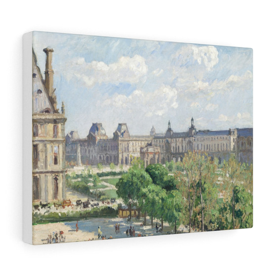 Place du Carrousel, Paris (1900) by Camille Pissarro- Stretched Canvas,Place du Carrousel, Paris (1900) by Camille Pissarro, Stretched Canvas,Place du Carrousel, Paris (1900) by Camille Pissarro- Stretched Canvas