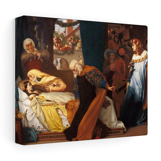  The feigned death of Juliet  -  Stretched Canvas,Frederic Leighton, The feigned death of Juliet  ,  Stretched Canvas,Frederic Leighton, The feigned death of Juliet  -  Stretched Canvas,Frederic Leighton