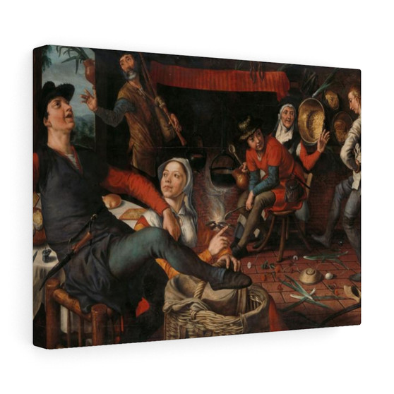  Pieter Aertsen  -  Stretched Canvas,The Egg Dance, Pieter Aertsen  ,  Stretched Canvas,The Egg Dance, Pieter Aertsen  -  Stretched Canvas,The Egg Dance