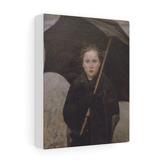 Marie Bashkirtseff, Der Regenschirm, The,Umbrella ,  Stretched Canvas,Marie Bashkirtseff, Der Regenschirm, The-Umbrella -  Stretched Canvas,Marie Bashkirtseff, Der Regenschirm, The-Umbrella -  Stretched Canvas