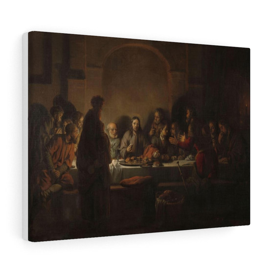 The Last Supper, Gerbrand van den Eeckhout  ,  Stretched Canvas,The Last Supper, Gerbrand van den Eeckhout  -  Stretched Canvas,The Last Supper, Gerbrand van den Eeckhout  -  Stretched Canvas