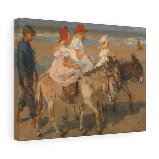   Stretched Canvas,Donkey Rides on the Beach, Isaac Israels  -  Stretched Canvas,Donkey Rides on the Beach, Isaac Israels  -  Stretched Canvas,Donkey Rides on the Beach, Isaac Israels  