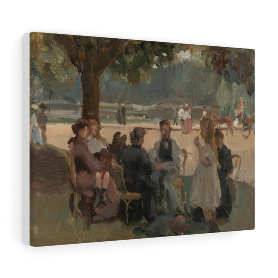 In the Bois de Boulogne near Paris, Isaac Israels  -  Stretched Canvas,In the Bois de Boulogne near Paris, Isaac Israels  -  Stretched Canvas,In the Bois de Boulogne near Paris, Isaac Israels  ,  Stretched Canvas