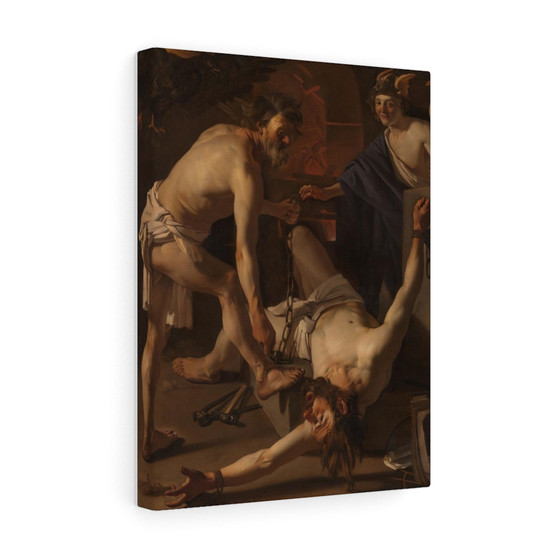 Prometheus Being Chained by Vulcan, Dirck van Baburen  -  Stretched Canvas,Prometheus Being Chained by Vulcan, Dirck van Baburen  -  Stretched Canvas,Prometheus Being Chained by Vulcan, Dirck van Baburen  ,  Stretched Canvas