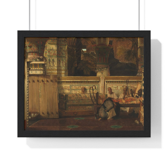   Premium Framed Horizontal Poster,The Egyptian Widow, Lourens Alma Tadema  -  Premium Framed Horizontal Poster,The Egyptian Widow, Lourens Alma Tadema  -  Premium Framed Horizontal Poster,The Egyptian Widow, Lourens Alma Tadema  