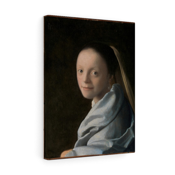  Stretched Canvas,Study of a Young Woman, ca. 1665-67, Johannes Vermeer, Dutch - Stretched Canvas,Study of a Young Woman, ca. 1665-67, Johannes Vermeer, Dutch - Stretched Canvas,Study of a Young Woman, ca. 1665,67, Johannes Vermeer, Dutch 