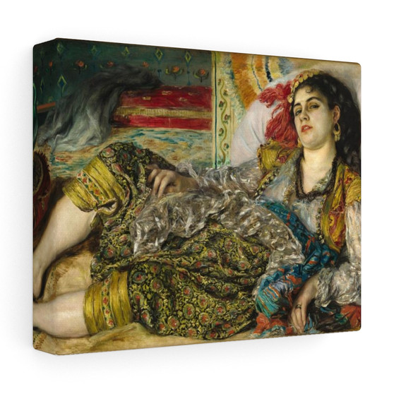Auguste Renoir , Odalisque , Stretched Canvas,Auguste Renoir - Odalisque - Stretched Canvas