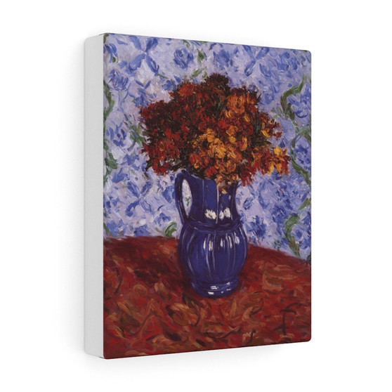 Gustave Caillebotte, Giroflées  ,  Stretched Canvas,Gustave Caillebotte, Giroflées  -  Stretched Canvas,Gustave Caillebotte, Giroflées  -  Stretched Canvas