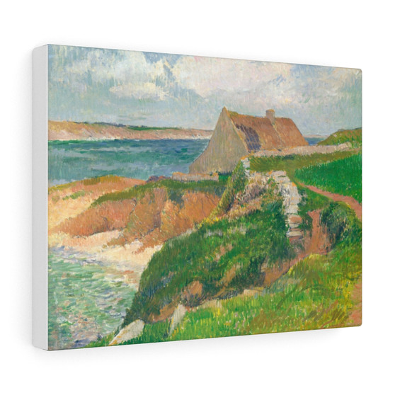  The Island of Raguenez, Brittany , 1890,1895,  Stretched Canvas,Henri Moret - The Island of Raguenez, Brittany - 1890-1895-  Stretched Canvas,Henri Moret - The Island of Raguenez, Brittany - 1890-1895-  Stretched Canvas,Henri Moret 