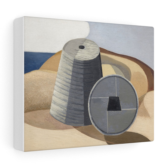 Mineral Objects (1935) by Paul Nash , Stretched Canvas,Mineral Objects (1935) by Paul Nash - Stretched Canvas