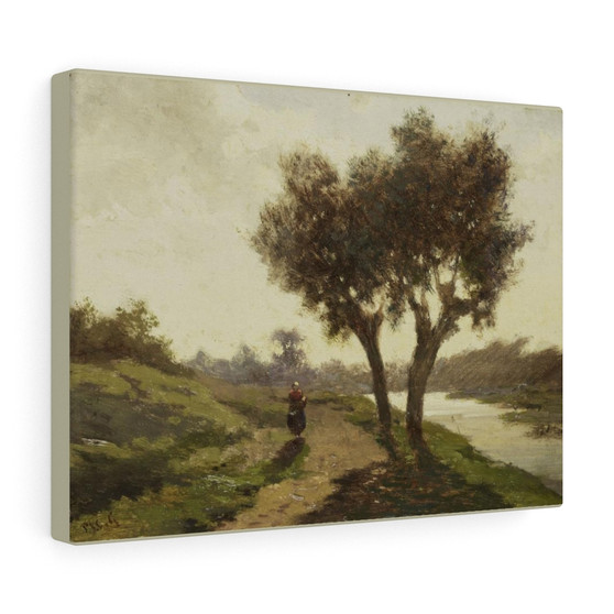  Paul Joseph Constantin Gabriël, 1860 - 1867 - Stretched Canvas,Landscape with two Trees, Paul Joseph Constantin Gabriël, 1860 , 1867 , Stretched Canvas,Landscape with two Trees, Paul Joseph Constantin Gabriël, 1860 - 1867 - Stretched Canvas,Landscape with two Trees