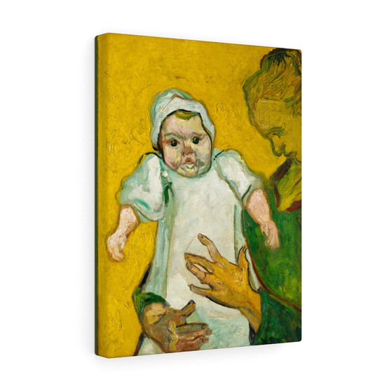 Madame Roulin and Her Baby, 1888, Vincent van Gogh, Dutch - Stretched Canvas,Madame Roulin and Her Baby, 1888, Vincent van Gogh, Dutch - Stretched Canvas,Madame Roulin and Her Baby, 1888, Vincent van Gogh, Dutch , Stretched Canvas