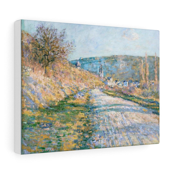 Claude Monet, The Road to Vétheuil  ,  Stretched Canvas,Claude Monet, The Road to Vétheuil  -  Stretched Canvas,Claude Monet, The Road to Vétheuil  -  Stretched Canvas