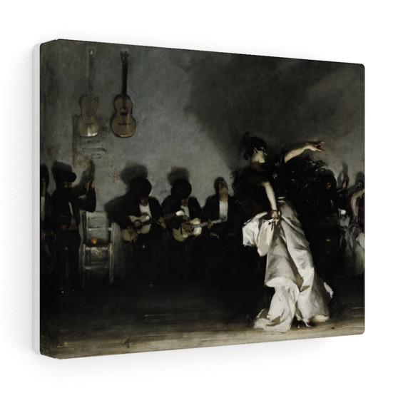 JOHN SINGER SARGENT'S EL JALEO,SINGER  ,  Stretched Canvas,JOHN SINGER SARGENT'S EL JALEO-SINGER  -  Stretched Canvas