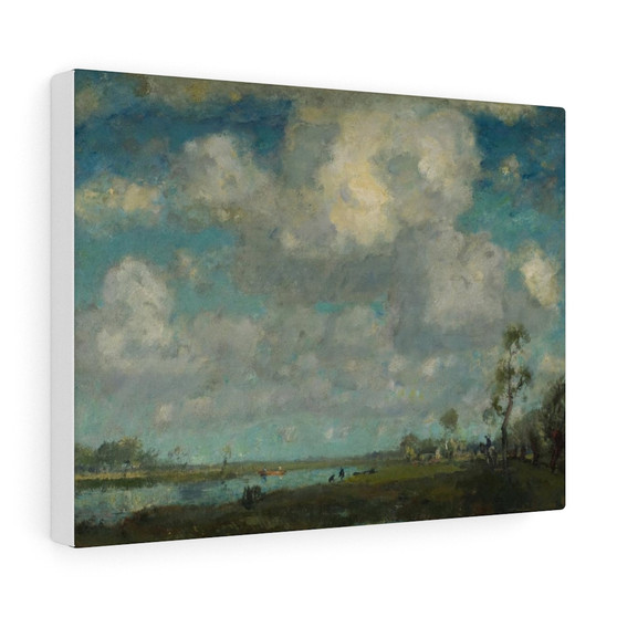 Henry Ward Ranger, Groton Long Point  ,  Stretched Canvas,Henry Ward Ranger, Groton Long Point  -  Stretched Canvas,Henry Ward Ranger, Groton Long Point  -  Stretched Canvas