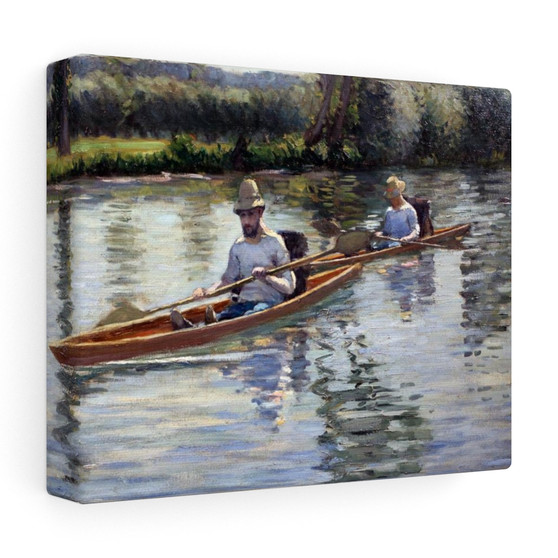   Stretched Canvas,Gustave caillebotte, in barca a terres  -  Stretched Canvas,Gustave caillebotte, in barca a terres  -  Stretched Canvas,Gustave caillebotte, in barca a terres  