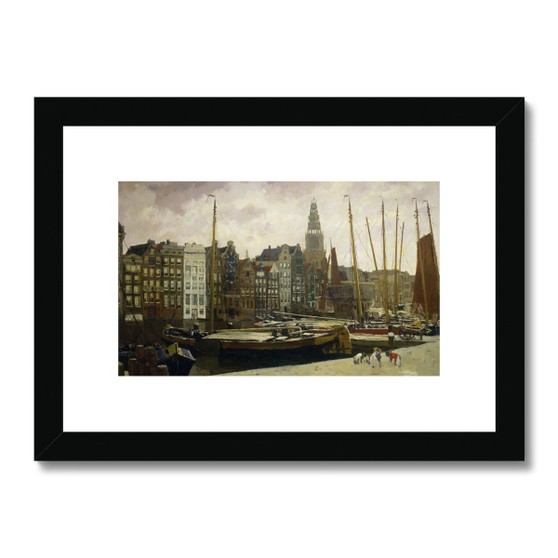 The Damrak, Amsterdam, George Hendrik Breitner, 1903 -  Framed & Mounted Print