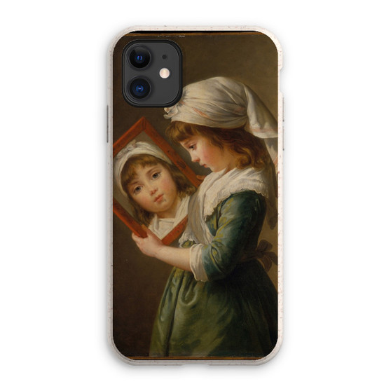 Julie Le Brun - Looking in a Mirror 1787 by Elisabeth Louise Vigée Le Brun Eco - Phone Case