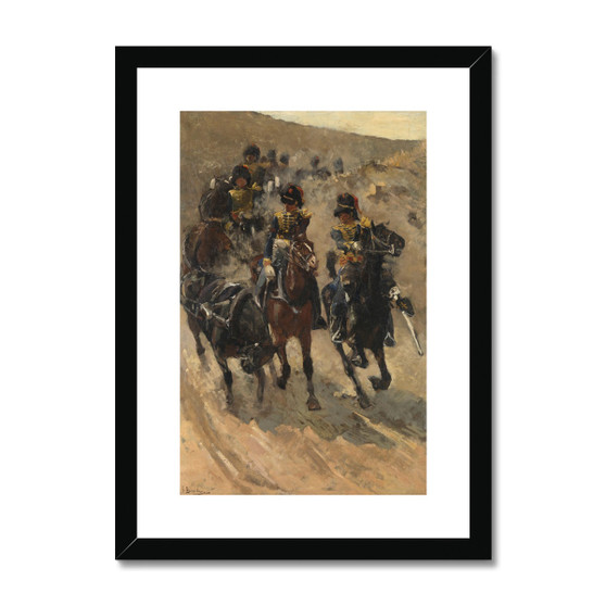 The Yellow Riders, George Hendrik Breitner, 1885 - 1886 -  Framed & Mounted Print