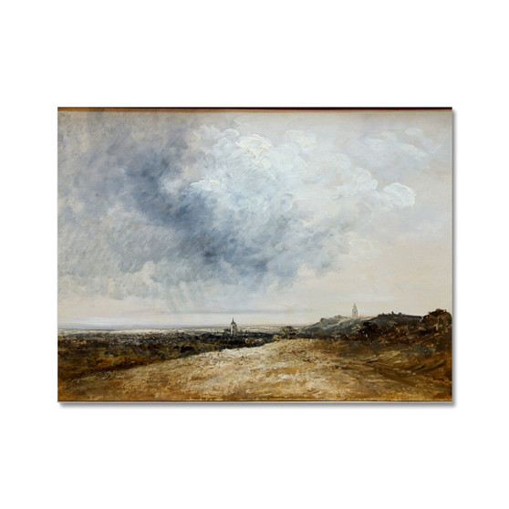 Georges Michel's paysage bord de mer Fine Art Print