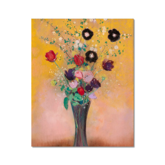 Vase of Flowers (1916) by Odilon Redon Fine Art Print