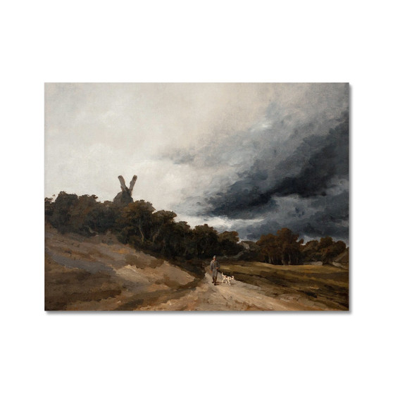 Georges Michel's Paysage au chasseur - Photo Art Print